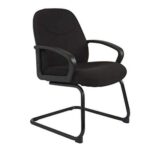 Iris 587-2 Visitors Chair Black