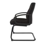 Iris 587-2 Visitors Chair Black