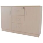 Carre 1147 Oak Credenza