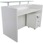 Harrera R06-14 Modern Reception Desk White
