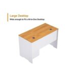 Zelda 246-14 Contemporary Office Desk, Walnut