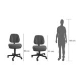 Debra 1380 Task Chair Grey