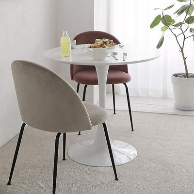 Projekt Round Conference Table White 100cm