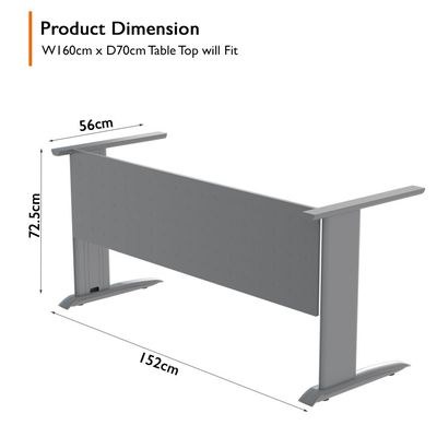 Stazion 1410 Aluminium Frame and Leg - Image 4