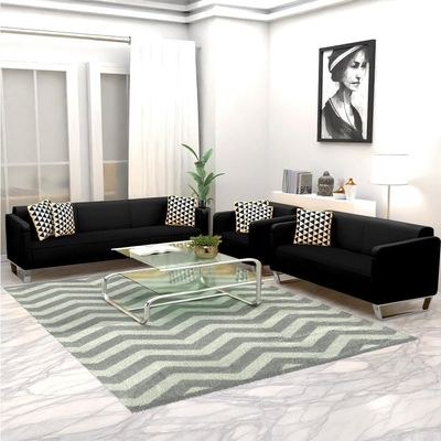 Loop 2850 Two Seater Sofa Black PU - Image 5