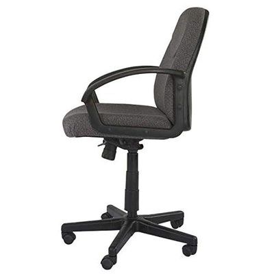 Iris 587-1 Low Back Chair UK Grey - Image 3