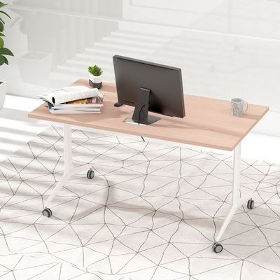 Folde 78-18 Modern Folding Table Oak - Image 5