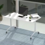Folde 78-18 Modern Folding Table White