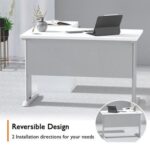 Stazion 1212 Modern Office Workstation White