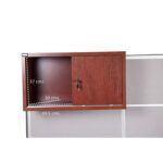 Carre 75 Apple Cherry Hanging Cabinet