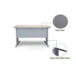 Stazion 1260 Modern Office Desk Oak