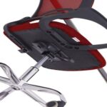 Sleekline 69001 Lowback Chair Red Mesh