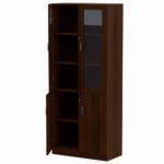 Argent 1123 Dark Walnut Full Height Bookshelf