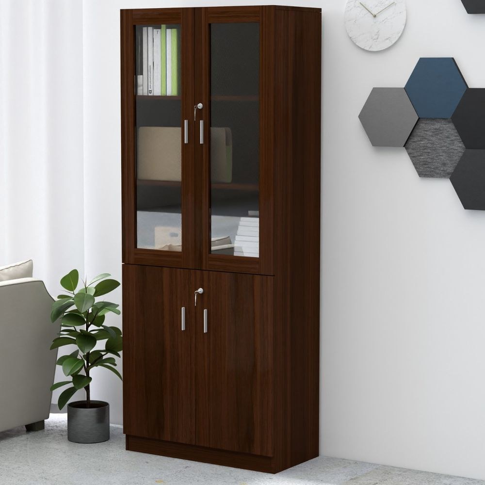 Argent 1123 Dark Walnut Full Height Bookshelf - Image 2