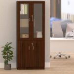 Argent 1123 Dark Walnut Full Height Bookshelf