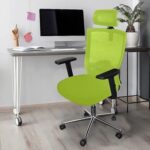 SleekLine T01B High Back Ergonomic Office Mesh Chair - Green