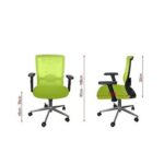 SleekLine T01B High Back Ergonomic Office Mesh Chair - Green