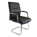Nova 2203 Visitors Chair Black PU