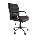 Nova 2203 Executive Low Back Chair Black PU