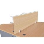 Deler 160 Oak Wood Divider Panel