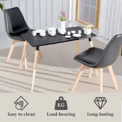Cenare 140 X 80 Modern Dining Table - Black - Image 3