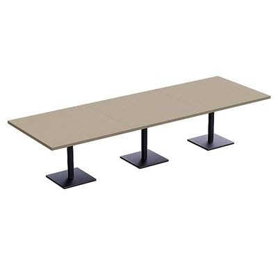 Ristoran 500X500E-360 12 seater Square Base Cafe-Dining-Meeting Table Linen