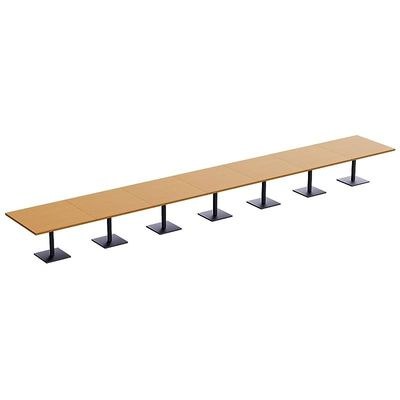 Ristoran 500X500E-840 28 seater Square Base Cafe-Dining-Meeting Table Linen