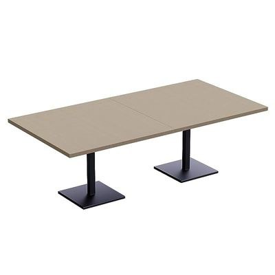 Ristoran 500X500E-240 8 seater Square Base Cafe-Dining-Meeting Table Linen