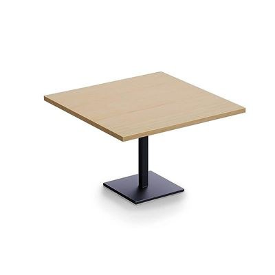 Ristoran 500X500E-120 4 seater Square Base Cafe-Dining-Meeting Table Oak