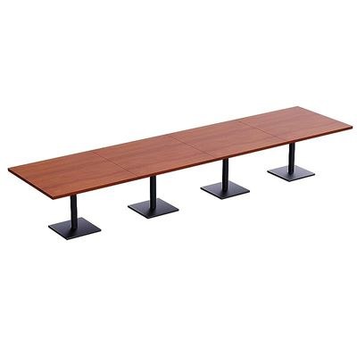 Ristoran 500X500E-480 16 seater Square Base Cafe-Dining-Meeting Table Apple cherry