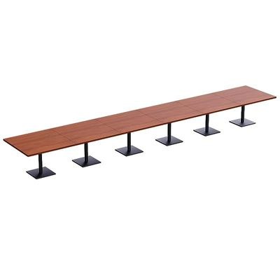 Ristoran 500X500E-720 24 seater Square Base Cafe-Dining-Meeting Table Apple cherry