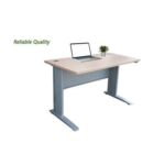 Stazion 1210 Modern Office Desk Oak