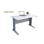 Stazion 1210 Modern Office Desk White