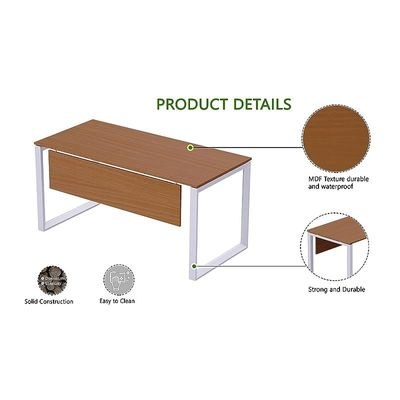 Mahmayi Vorm 136-16 U-Shaped Conference Meeting Table for Office, School, or Classroom, Large 12 Person Capacity with Elegant Design and Durability, Ideal for Meetings, Events, Seminars, and Collaborative Workspaces (12 Seater, Light Walnut) - Image 4