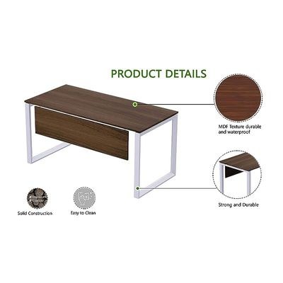 Mahmayi Vorm 136-12 U-Shaped Conference Meeting Table for Office, School, or Classroom, Large 12 Person Capacity with Elegant Design and Durability, Ideal for Meetings, Events, Seminars, and Collaborative Workspaces (12 Seater, Dark Walnut) - Image 4