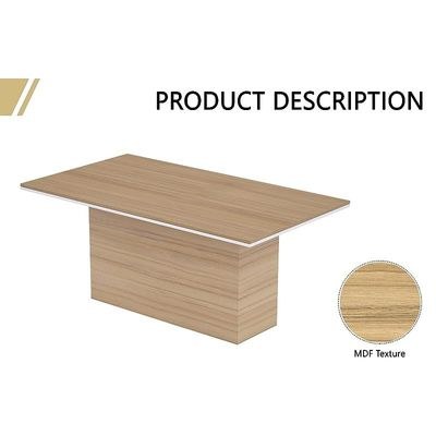 Newly Crafted Conference Table for Office, Office Meeting Table, Conference Room Table - Coco Bolo, 180CM - Image 4