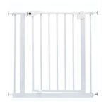 Baby Safe - Metal Safety Gate w / t 30cm Extension - White