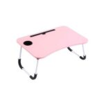 Multipurpose Laptop And Tablet Table Pink