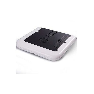 Portable Laptop Table With Cooling Fan Black/White - Image 3