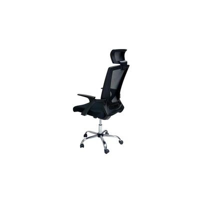 Ergonomic Computer Desk Chair for Office and Gaming with headrest, back comfort and lumbar support Black - Image 2