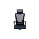 Ergonomic Computer Desk Chair for Office and Gaming with headrest, back comfort and lumbar support Black