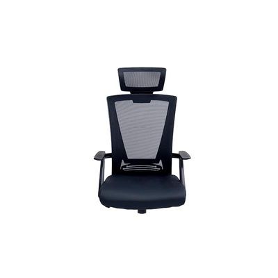 Ergonomic Computer Desk Chair for Office and Gaming with headrest, back comfort and lumbar support Black - Image 3