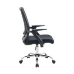 Ergonomic Computer Desk Chair for Office and Gaming, back comfort and lumbar support Black