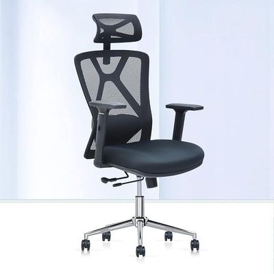 Office Desk Chair, Ergonomic Computer Office Chair with Adjustable Headrest and Adjustable height and back rest and Lumbar Support,High Back Executive office Chair with 4 option. (Black) - Image 3