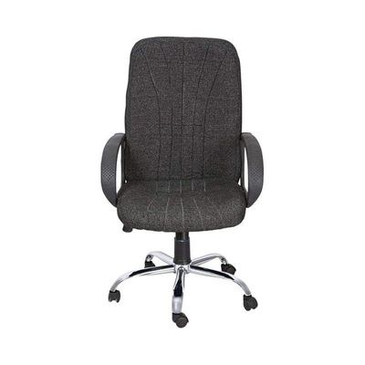 Wheeled Office Chair Black - Image 3
