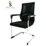 Modern Design Mesh Visitor Chair With Steel Metal Frame Waiting Room Chair For Home Office And Hospital-1 Sul0426