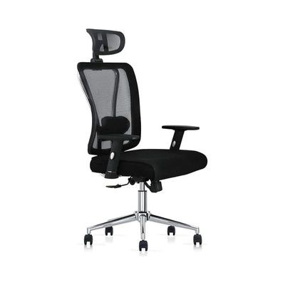 Computer Desk Chair With Headrest Black 61.6X54.6X49.2Cm - Image 2