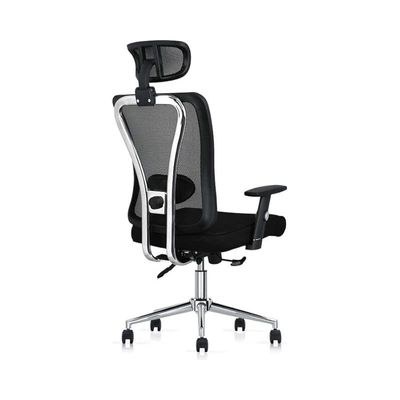 Computer Desk Chair With Headrest Black 61.6X54.6X49.2Cm - Image 3