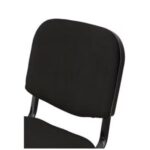 4 Piece Reception Visitor Chair Office, Conference Desk For Guest Waiting Chair, Room Lobby Banquet Events Chair,Study Chair Black