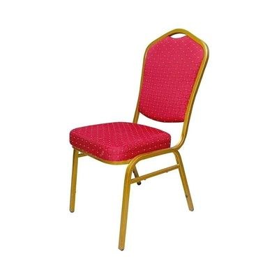 Banquet Chair Red/Gold 40X40X30Cm - Image 2